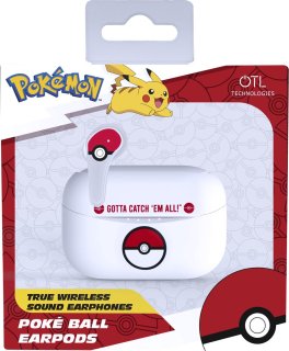 Pokémon Pokéball TWS Bluetooth Oordopjes met Oplaadcase
