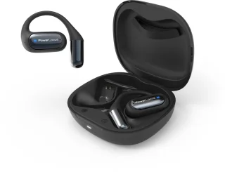 PowerLocus Free X Draadloze Open-Ear Koptelefoon Zwart