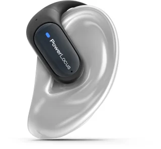 PowerLocus Free X Draadloze Open-Ear Koptelefoon Zwart