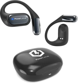 PowerLocus Free X Draadloze Open-Ear Koptelefoon Zwart