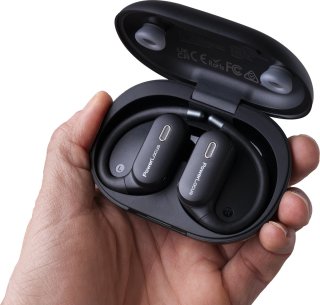 PowerLocus Move Draadloze Open-Ear Bluetooth Oordopjes Zwart