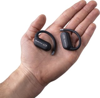PowerLocus Move Draadloze Open-Ear Bluetooth Oordopjes Zwart
