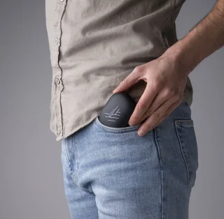PowerLocus Move Draadloze Open-Ear Bluetooth Oordopjes Zwart