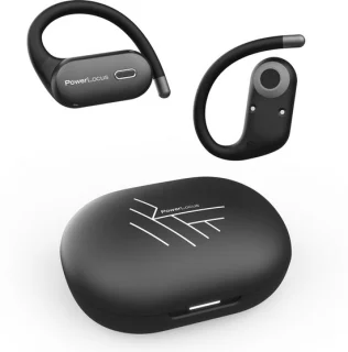 PowerLocus Move Draadloze Open-Ear Bluetooth Oordopjes Zwart