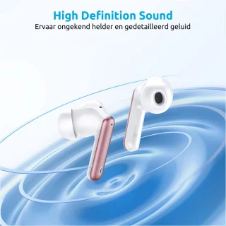 PrimeSound Sky Pro Draadloze Oordopjes Rosé Goud