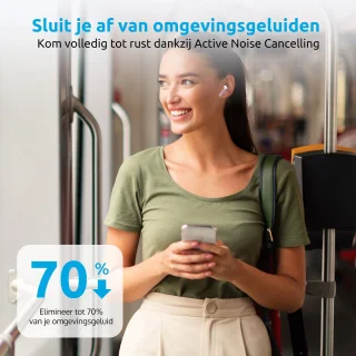 PrimeSound Sky Pro Draadloze Oordopjes Rosé Goud