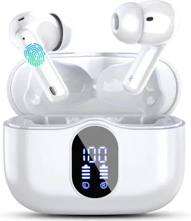 PrimeSound Sky Pro Draadloze Oordopjes Wit