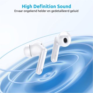 PrimeSound Sky Pro Draadloze Oordopjes Wit