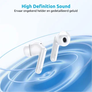 PrimeSound Sky Pro Draadloze Oordopjes Wit