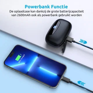 PrimeSound Sport Pro Draadloze Oordopjes Zwart