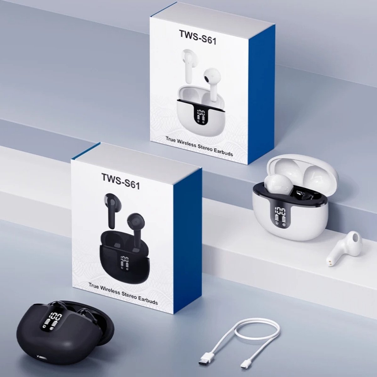 Pro 4 Bluetooth Draadloze In Ear Oordopjes Groen