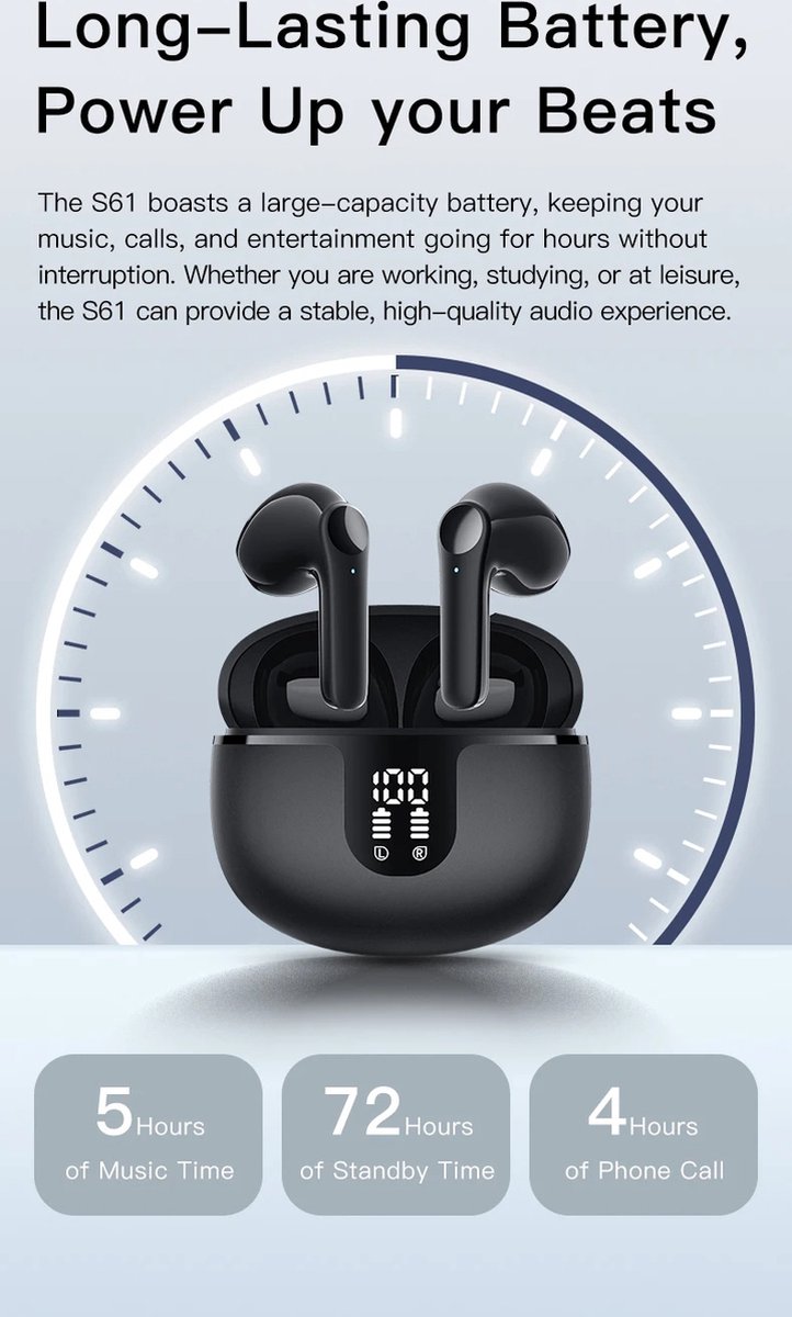 Pro 4 Bluetooth Draadloze In Ear Oordopjes Groen