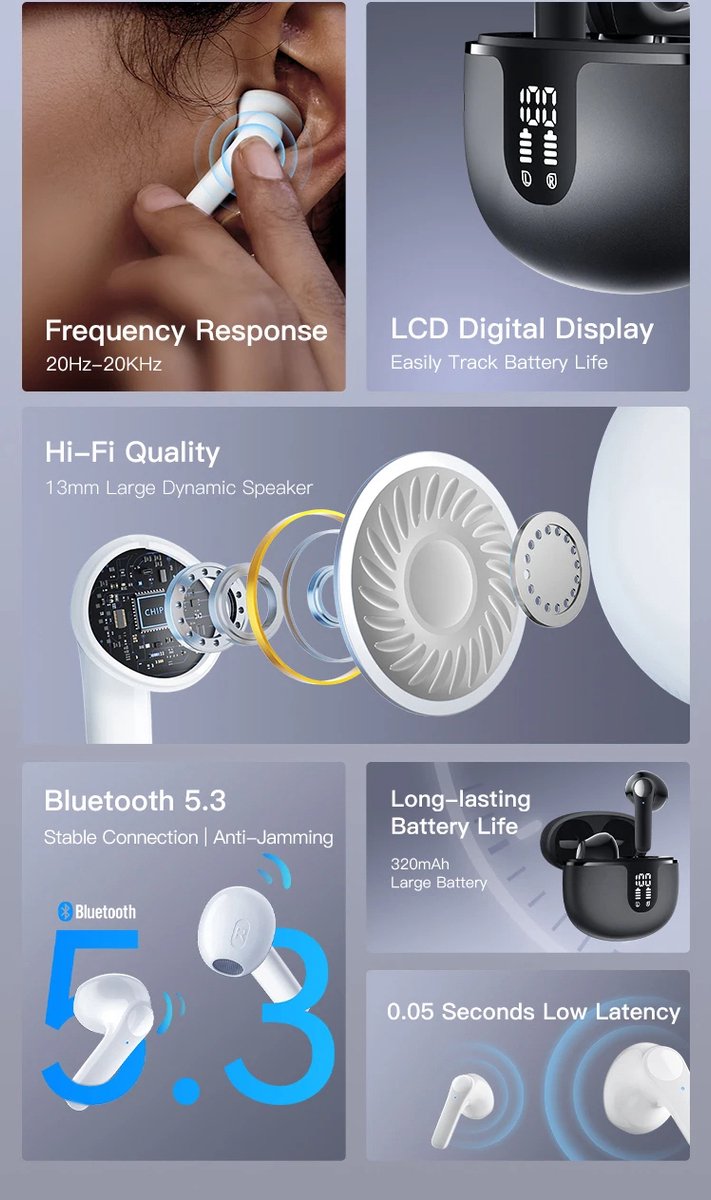 Pro 4 Bluetooth Draadloze In Ear Oordopjes Groen
