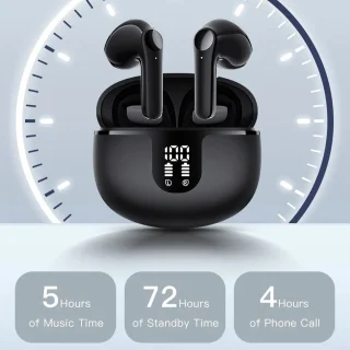 Pro 5 Draadloze Bluetooth Oordopjes Zwart