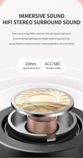 Pro Care Excellent Quality M13B Bluetooth 5.2 Draadloze Earbuds Zwart