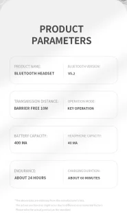 Pro Care Excellent Quality M13B Bluetooth 5.2 Draadloze Earbuds Zwart