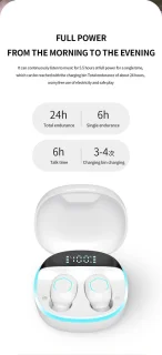 Pro Care Excellent Quality M13B Bluetooth 5.2 Draadloze Earbuds Zwart