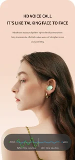 Pro Care Excellent Quality M13B Bluetooth 5.2 Draadloze Earbuds Zwart