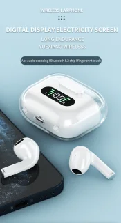 Pro Care Excellent Quality M16P Bluetooth 5.2 Draadloze Earbuds Paars