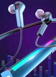 Pro-Care Excellent Quality Meteoor LED Show Bluetooth 5.2 In-ear Earbuds Metallic Green