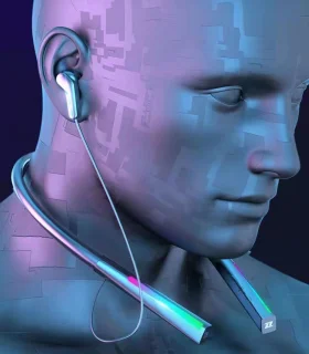 Pro-Care Excellent Quality Meteoor LED Show Bluetooth 5.2 In-ear Earbuds Metallic Green