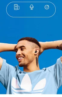 QCY T1 Draadloze in-ear oordopjes - Zwart