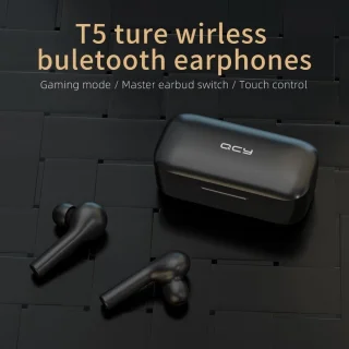 QCY TWS Earbuds T5 In-Ear Zwart