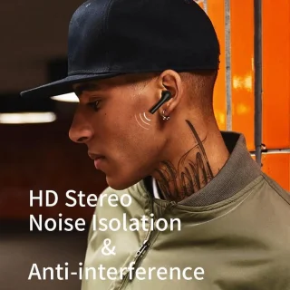 QCY TWS Earbuds T5 In-Ear Zwart