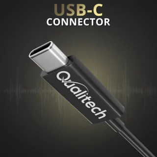 Qualitech USB-C Oordopjes met Microfoon