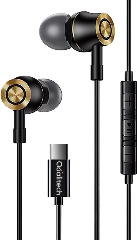 Qualitech USB-C Oordopjes met Microfoon review