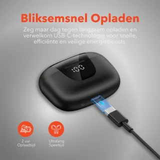 QuchiQ Draadloze Bluetooth Oordopjes In-Ear