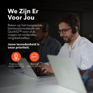 QuchiQ Draadloze Bluetooth Oordopjes Wit