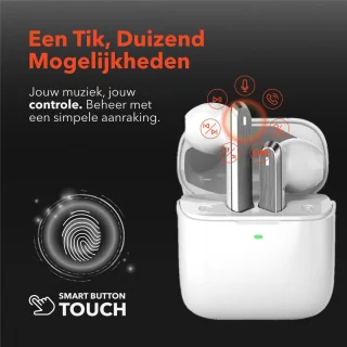 QuchiQ Draadloze Bluetooth Oordopjes Wit