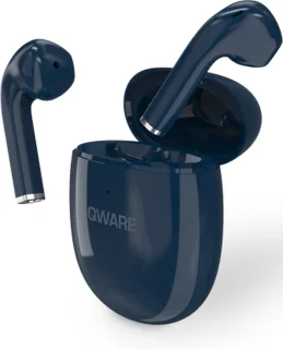 Qware Sound Draadloze Bluetooth Oordopjes Blauw