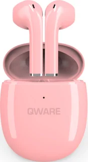 Qware Sound Draadloze Bluetooth Oordopjes Roze