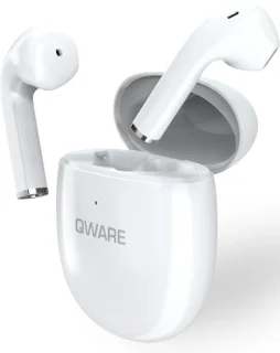 Qware Sound Draadloze In-Ear Bluetooth Oordopjes Wit