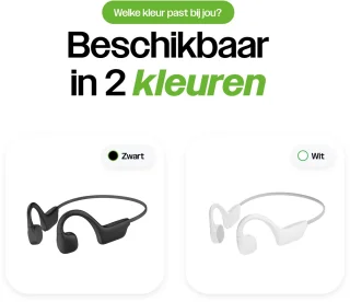 Rebøne Core Bone Conduction Hoofdtelefoon Wit