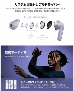 Redmi Buds 6 Pro Space Zwart draadloze oordopjes