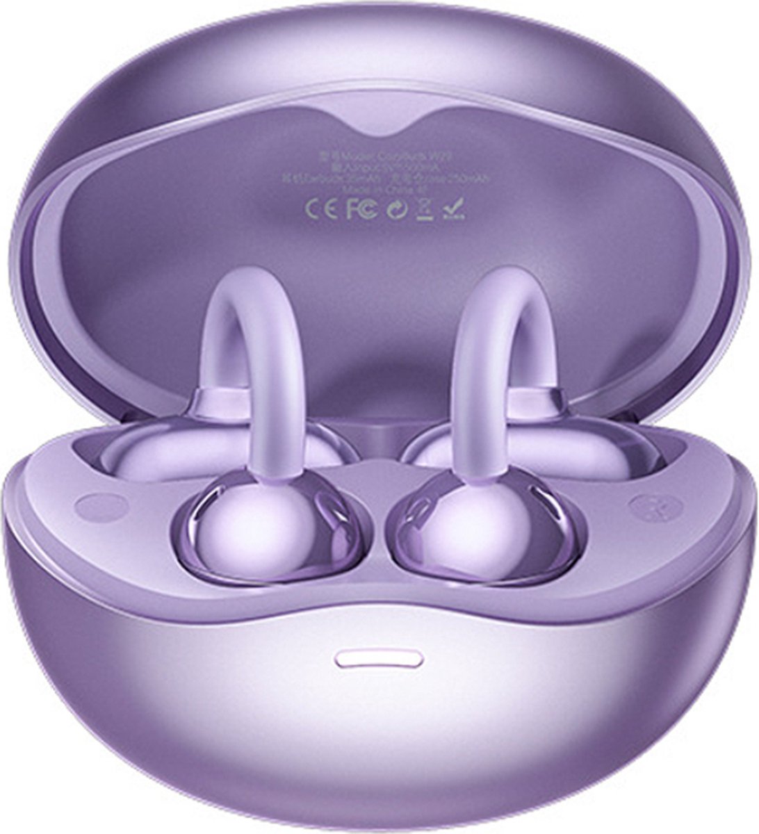 De Remax Cozy Buds W29 Bluetooth Oordopjes Paars in één oogopslag