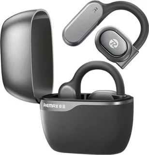 Remax Openbuds P1 Draadloze Open Ear Oortjes Zwart