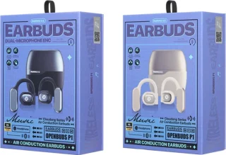 Remax Openbuds P1 Draadloze Open Ear Oortjes Zwart
