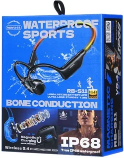 Remax RB-S11 Bone Conduction Headphones Zwart