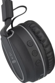 Renkforce RF-BTK-100 On-ear headset Zwart-grijs