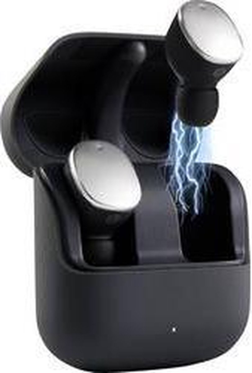 Renkforce RF-TWS-500 Bluetooth In Ear oordopjes Zwart