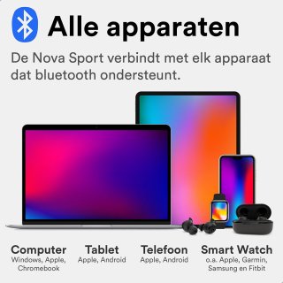 Rolfstone Nova Sport Draadloze Bluetooth Oordopjes