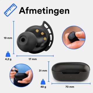 Rolfstone Nova Sport Draadloze Bluetooth Oordopjes