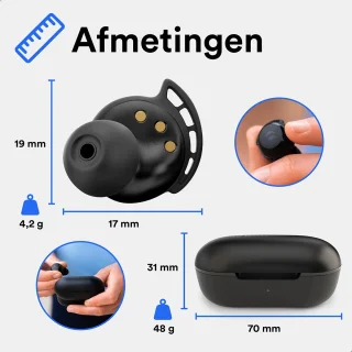 Rolfstone Nova Sport Draadloze Bluetooth Oordopjes