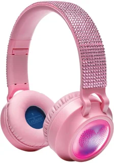 Roze Strass hoofdtelefoon
