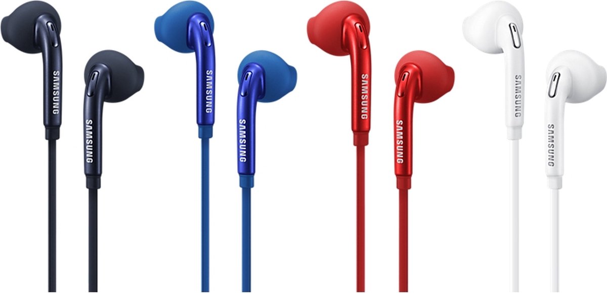 Samsung EO-EG920B rood in-ear stereo headset 3.5mm
