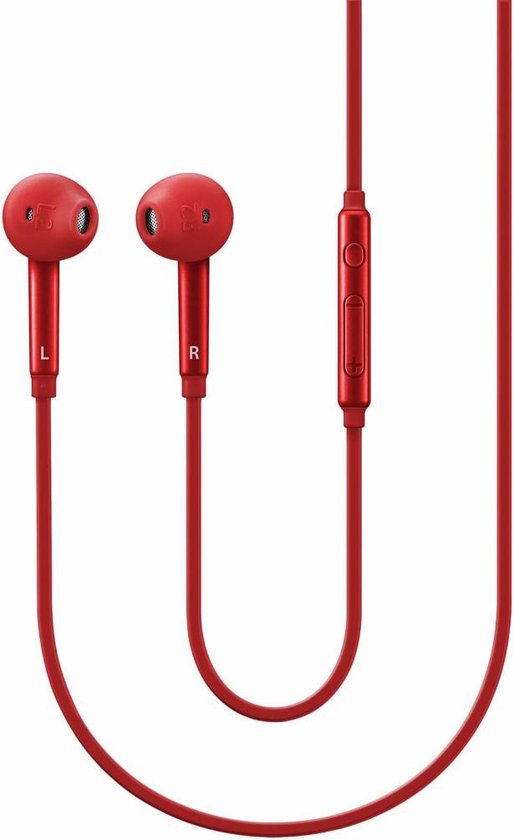 Samsung EO-EG920B rood in-ear stereo headset 3.5mm